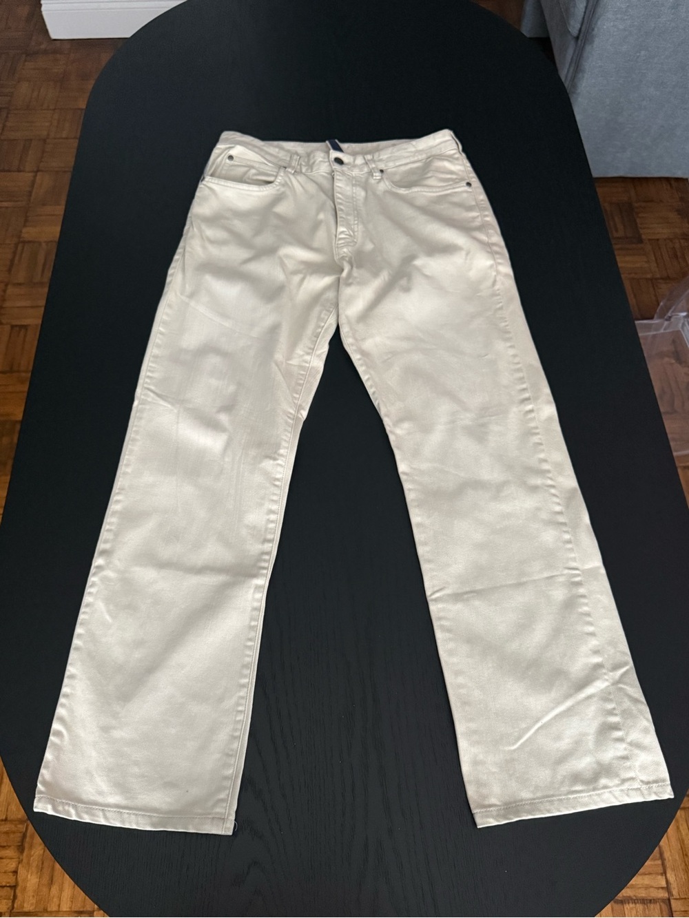 Zegna Sport Cream Denim Pants